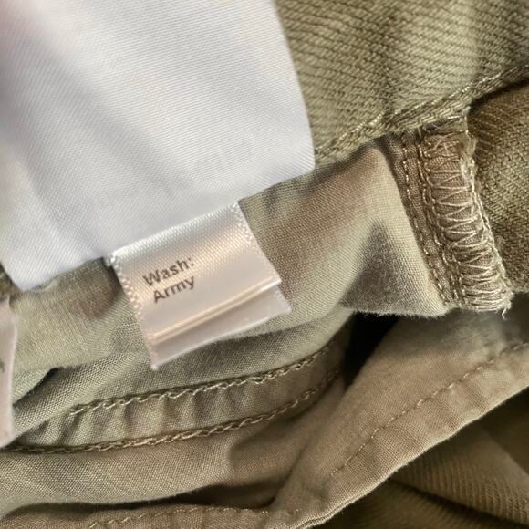 Reformation Bailey High Rise Utility Pant - Size 24 Green - Picture 7 of 9